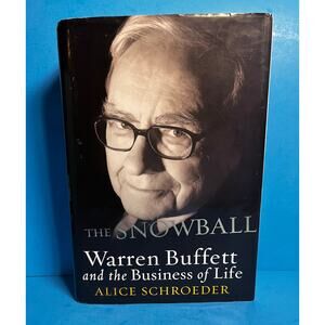 The Snowball Warren Buffett Biography by Alice Schroeder Hardcover 2008 Bantam
